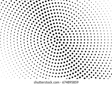 Abstract halftone dotted background. Futuristic grunge pattern, dot and circles.  Vector modern optical pop art texture for posters, sites, business cards, cover, postcards, labels, stickers layout.