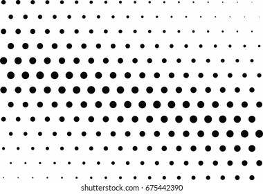Abstract halftone dotted background. Futuristic grunge pattern, dot and circles.  Vector modern optical pop art texture for posters, sites, business cards, cover, postcards, labels, stickers layout.