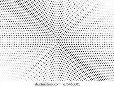 Abstract halftone dotted background. Futuristic grunge pattern, dot and circles.  Vector modern optical pop art texture for posters, sites, business cards, cover, postcards, labels, stickers layout.