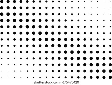 Abstract halftone dotted background. Futuristic pattern, dot and circles.  Vector modern optical pop art texture for posters, sites, business cards, cover, postcards, labels, stickers layout.