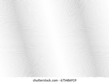 Abstract halftone dotted background. Futuristic grunge pattern, dot and circles.  Vector modern optical pop art texture for posters, sites, business cards, cover, postcards, labels, stickers layout.