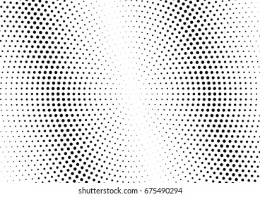 Abstract halftone dotted background. Futuristic grunge pattern, dot and circles.  Vector modern optical pop art texture for posters, sites, business cards, cover, postcards, labels, stickers layout.