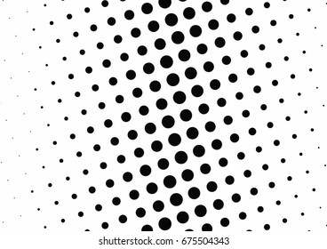 Abstract halftone dotted background. Futuristic grunge pattern, dot and circles.  Vector modern optical pop art texture for posters, sites, business cards, cover, postcards, labels, stickers layout.