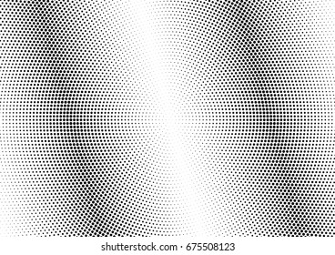 Abstract halftone dotted background. Futuristic grunge pattern, dot and circles.  Vector modern optical pop art texture for posters, sites, business cards, cover, postcards, labels, stickers layout.