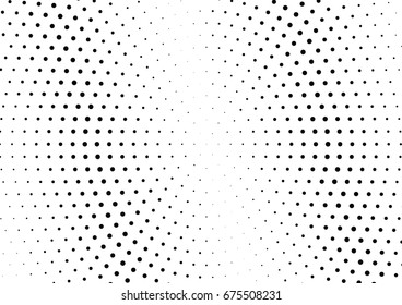 Abstract halftone dotted background. Futuristic grunge pattern, dot and circles.  Vector modern optical pop art texture for posters, sites, business cards, cover, postcards, labels, stickers layout.