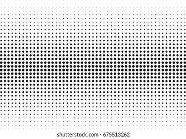 Abstract halftone dotted background. Futuristic grunge pattern, dot and circles.  Vector modern optical pop art texture for posters, sites, business cards, cover, postcards, labels, stickers layout.