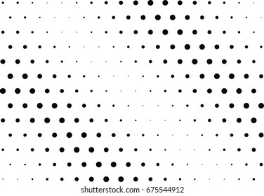 Abstract halftone dotted background. Futuristic grunge pattern, dot and circles.  Vector modern optical pop art texture for posters, sites, business cards, cover, postcards, labels, stickers layout.