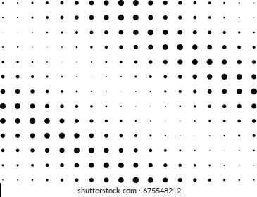 Abstract halftone dotted background. Futuristic grunge pattern, dot and circles.  Vector modern optical pop art texture for posters, sites, business cards, cover, postcards, labels, stickers layout.