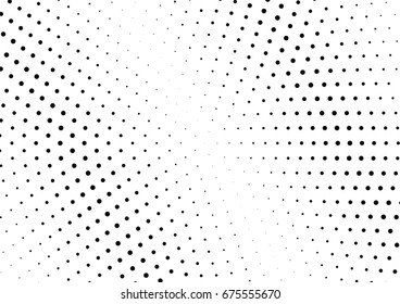 Abstract halftone dotted background. Futuristic grunge pattern, dot and circles.  Vector modern optical pop art texture for posters, sites, business cards, cover, postcards, labels, stickers layout.