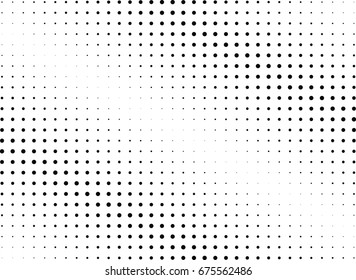 Abstract halftone dotted background. Futuristic grunge pattern, dot and circles.  Vector modern optical pop art texture for posters, sites, business cards, cover, postcards, labels, stickers layout.