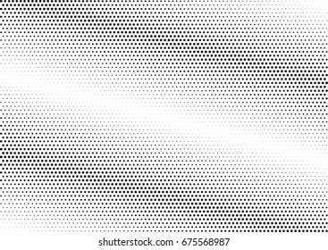Abstract halftone dotted background. Futuristic grunge pattern, dot and circles.  Vector modern optical pop art texture for posters, sites, business cards, cover, postcards, labels, stickers layout.