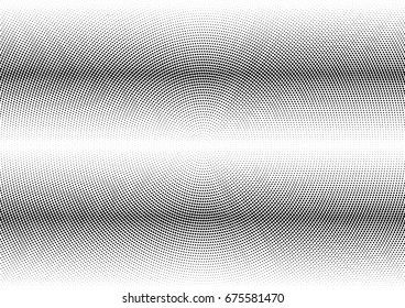 Abstract halftone dotted background. Futuristic grunge pattern, dot and circles.  Vector modern optical pop art texture for posters, sites, business cards, cover, postcards, labels, stickers layout.