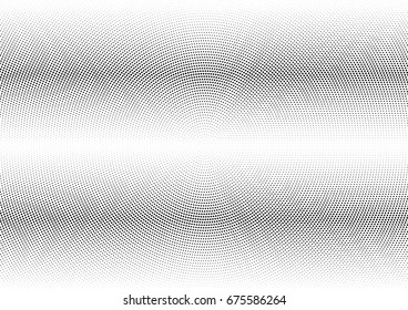 Abstract halftone dotted background. Futuristic grunge pattern, dot and circles.  Vector modern optical pop art texture for posters, sites, business cards, cover, postcards, labels, stickers layout.