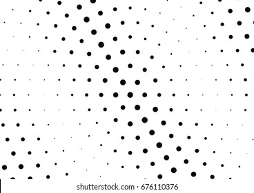 Abstract halftone dotted background. Futuristic grunge pattern, dot and circles.  Vector modern optical pop art texture for posters, sites, business cards, cover, postcards, labels, stickers layout.