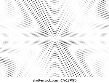 Abstract halftone dotted background. Futuristic grunge pattern, dot and circles.  Vector modern optical pop art texture for posters, sites, business cards, cover, postcards, labels, stickers layout.