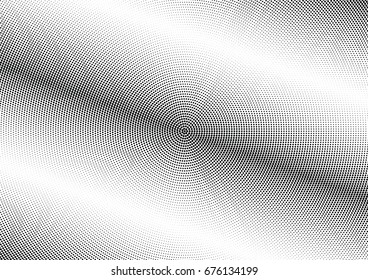 Abstract halftone dotted background. Futuristic grunge pattern, dot and circles.  Vector modern optical pop art texture for posters, sites, business cards, cover, postcards, labels, stickers layout.