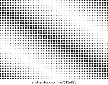 Abstract halftone dotted background. Futuristic grunge pattern, dot and circles.  Vector modern optical pop art texture for posters, sites, business cards, cover, postcards, labels, stickers layout.
