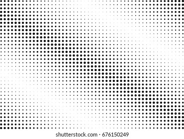 Abstract halftone dotted background. Futuristic grunge pattern, dot and circles.  Vector modern optical pop art texture for posters, sites, business cards, cover, postcards, labels, stickers layout.