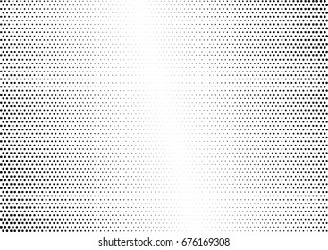 Abstract halftone dotted background. Futuristic grunge pattern, dot and circles.  Vector modern optical pop art texture for posters, sites, business cards, cover, postcards, labels, stickers layout.