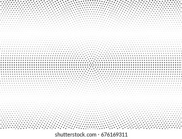 Abstract halftone dotted background. Futuristic grunge pattern, dot and circles.  Vector modern optical pop art texture for posters, sites, business cards, cover, postcards, labels, stickers layout.
