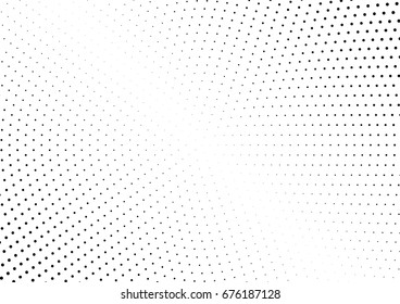 Abstract halftone dotted background. Futuristic grunge pattern, dot and circles.  Vector modern optical pop art texture for posters, sites, business cards, cover, postcards, labels, stickers layout.