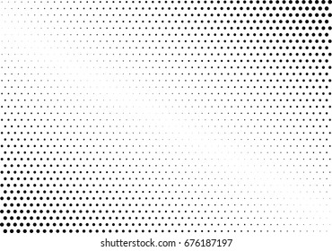 Abstract halftone dotted background. Futuristic grunge pattern, dot and circles.  Vector modern optical pop art texture for posters, sites, business cards, cover, postcards, labels, stickers layout.