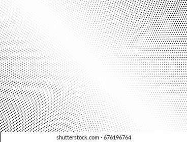 Abstract halftone dotted background. Futuristic grunge pattern, dot and circles.  Vector modern optical pop art texture for posters, sites, business cards, cover, postcards, labels, stickers layout.