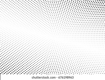 Abstract halftone dotted background. Futuristic grunge pattern, dot and circles.  Vector modern optical pop art texture for posters, sites, business cards, cover, postcards, labels, stickers layout.