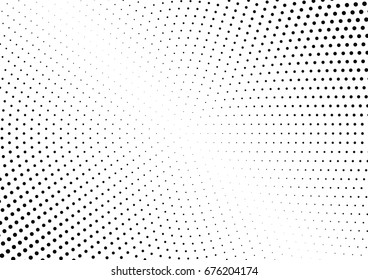 Abstract halftone dotted background. Futuristic grunge pattern, dot and circles.  Vector modern optical pop art texture for posters, sites, business cards, cover, postcards, labels, stickers layout.