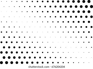 Abstract halftone dotted background. Futuristic grunge pattern, dot and circles.  Vector modern optical pop art texture for posters, sites, business cards, cover, postcards, labels, stickers layout.