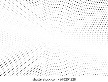 Abstract halftone dotted background. Futuristic grunge pattern, dot and circles.  Vector modern optical pop art texture for posters, sites, business cards, cover, postcards, labels, stickers layout.