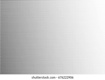 Abstract halftone dotted background. Futuristic grunge pattern, dot and circles.  Vector modern optical pop art texture for posters, sites, business cards, cover, postcards, labels, stickers layout.