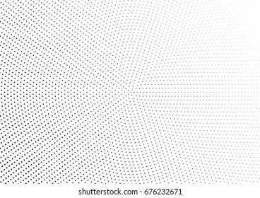 Abstract halftone dotted background. Futuristic grunge pattern, dot and circles.  Vector modern optical pop art texture for posters, sites, business cards, cover, postcards, labels, stickers layout.