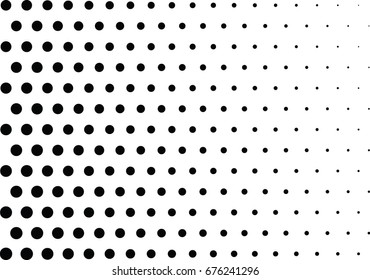 Abstract halftone dotted background. Futuristic grunge pattern, dot and circles.  Vector modern optical pop art texture for posters, sites, business cards, cover, postcards, labels, stickers layout.