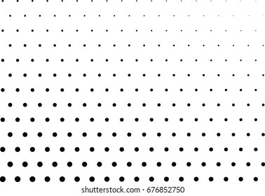 Abstract halftone dotted background. Futuristic grunge pattern, dot and circles.  Vector modern optical pop art texture for posters, sites, business cards, cover, postcards, labels, stickers layout.