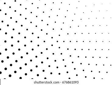 Abstract halftone dotted background. Futuristic grunge pattern, dot and circles.  Vector modern optical pop art texture for posters, sites, business cards, cover, postcards, labels, stickers layout.