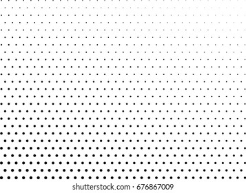 Abstract halftone dotted background. Futuristic grunge pattern, dot and circles.  Vector modern optical pop art texture for posters, sites, business cards, cover, postcards, labels, stickers layout.