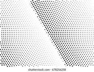 Abstract halftone dotted background. Futuristic grunge pattern, dot and circles.  Vector modern optical pop art texture for posters, sites, business cards, cover, postcards, labels, stickers layout.