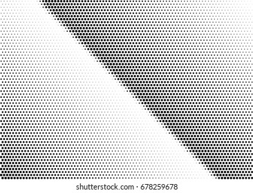 Abstract halftone dotted background. Futuristic grunge pattern, dot and circles.  Vector modern optical pop art texture for posters, sites, business cards, cover, postcards, labels, stickers layout.
