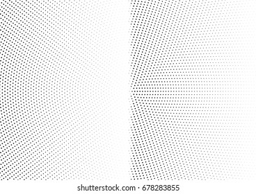Abstract halftone dotted background. Futuristic grunge pattern, dot and circles.  Vector modern optical pop art texture for posters, sites, business cards, cover, postcards, labels, stickers layout.