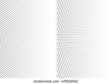 Abstract halftone dotted background. Futuristic grunge pattern, dot and circles.  Vector modern optical pop art texture for posters, sites, business cards, cover, postcards, labels, stickers layout.