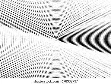 Abstract halftone dotted background. Futuristic grunge pattern, dot and circles.  Vector modern optical pop art texture for posters, sites, business cards, cover, postcards, labels, stickers layout.
