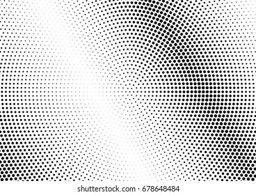 Abstract halftone dotted background. Futuristic grunge pattern, dot and circles.  Vector modern optical pop art texture for posters, sites, business cards, cover, postcards, labels, stickers layout.