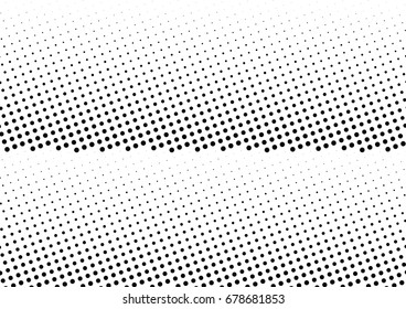 Abstract halftone dotted background. Futuristic grunge pattern, dot and circles.  Vector modern optical pop art texture for posters, sites, business cards, cover, postcards, labels, stickers layout.