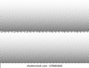 Abstract halftone dotted background. Futuristic grunge pattern, dot and circles.  Vector modern optical pop art texture for posters, sites, business cards, cover, postcards, labels, stickers layout.
