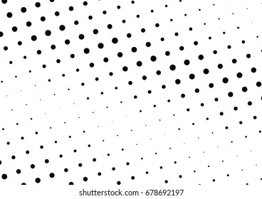 Abstract halftone dotted background. Futuristic grunge pattern, dot and circles.  Vector modern optical pop art texture for posters, sites, business cards, cover, postcards, labels, stickers layout.