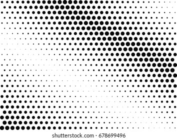 Abstract halftone dotted background. Futuristic grunge pattern, dot and circles.  Vector modern optical pop art texture for posters, sites, business cards, cover, postcards, labels, stickers layout.