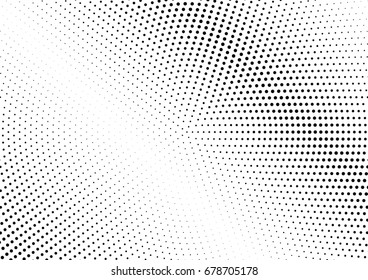 Abstract halftone dotted background. Futuristic grunge pattern, dot and circles.  Vector modern optical pop art texture for posters, sites, business cards, cover, postcards, labels, stickers layout.