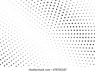 Abstract halftone dotted background. Futuristic grunge pattern, dot and circles.  Vector modern optical pop art texture for posters, sites, business cards, cover, postcards, labels, stickers layout.