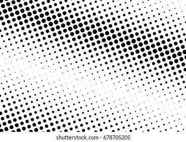 Abstract halftone dotted background. Futuristic grunge pattern, dot and circles.  Vector modern optical pop art texture for posters, sites, business cards, cover, postcards, labels, stickers layout.